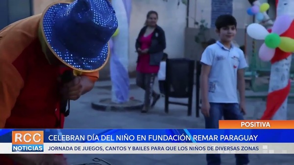 Celebran día del niño en Fundación Remar Paraguay