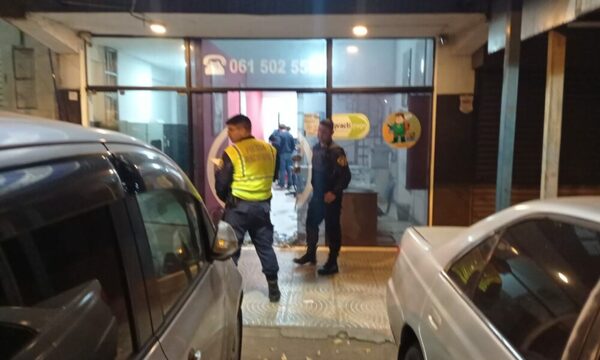 ¡Delincuentes no pudieron abrir una caja fuerte!