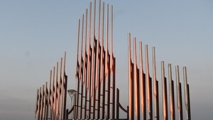 Inauguran paseo de la Guarania en homenaje a José A. Flores en la Costanera