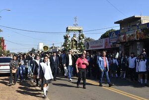 Santa Rosa, Misiones, recordó a su santa protectora - Nacionales - ABC Color