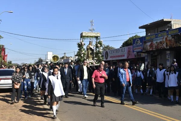 Santa Rosa, Misiones, recordó a su santa protectora - Nacionales - ABC Color