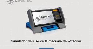 La Nación / Ponen a disposición simulador de voto electrónico