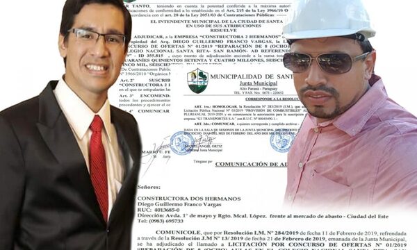 Franco Vargas ya fue beneficiado con más de G. 1.000 millones a través de sus vínculos con “Landy” Torres – Diario TNPRESS