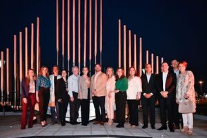 Primera dama participa de la inauguración del "Paseo de la Guarania" en homenaje a José Asunción Flores - .::Agencia IP::.