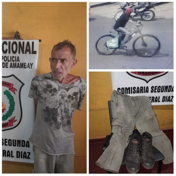 Detenido por robar bicicleta de farmacia sería también supuesto asesino en arroyo Punta Vakapi