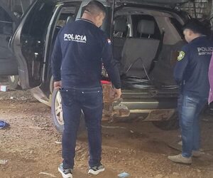 Hallan vehículo usado por delincuentes que intentaron robar cajero automático – Diario TNPRESS