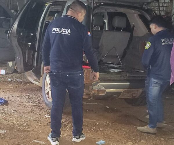 Hallan vehículo usado por delincuentes que intentaron robar cajero automático – Diario TNPRESS