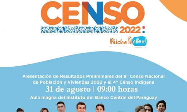 INE presentará resultados preliminares del censo 2022