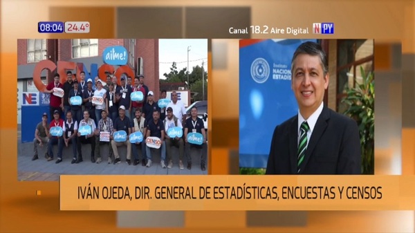 INE presenta hoy los resultados del Censo 2022 - Noticias Paraguay