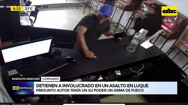 Video: Detienen a involucrado en un asalto en Luque - ABC Noticias - ABC Color