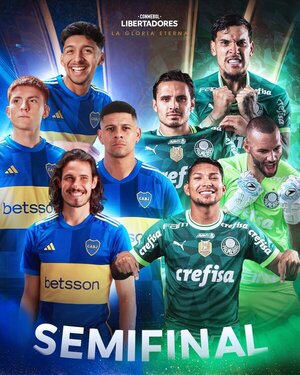 Boca y Palmeiras chocarán en semifinales | OnLivePy