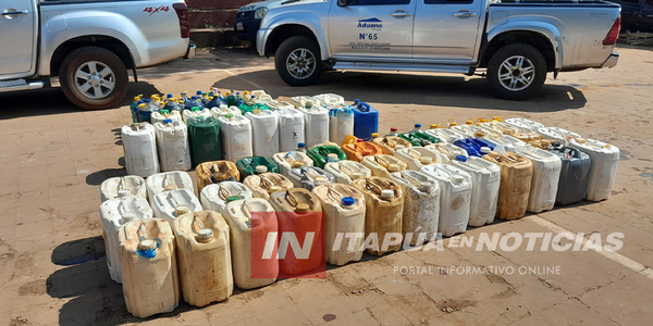 COIA Y ADUANA BARRIERON PUESTOS DE CARBURANTES EN ENCARNACIÓN - Itapúa Noticias