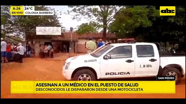 Video: Asesinan a director de centro de salud en San Pedro - ABC Noticias - ABC Color