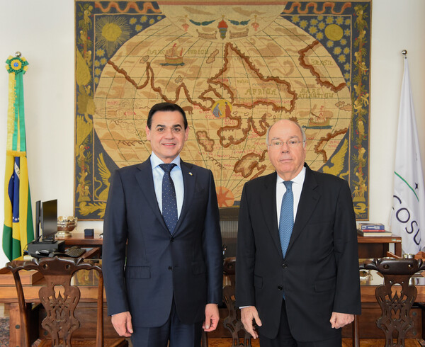 Los cancilleres de Paraguay (Rub茅n Ram铆rez) y Brasil (Mauro Vieira) repasan agenda bilateral en su primera cita oficial - Revista PLUS