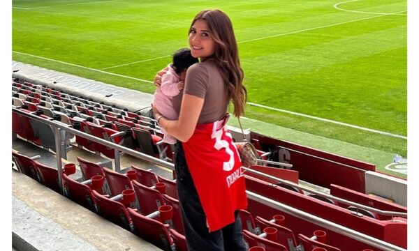 Hija de la “Pantera” Morales pisó por primera vez la cancha