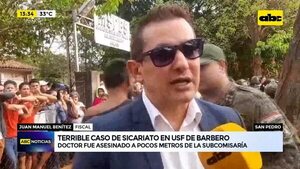 Video: terrible caso de sicariato en USF de Barbero  - ABC Noticias - ABC Color