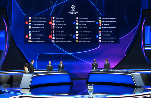 Así será la fase de grupos de la UEFA Champions League 2023/24 - Radio Imperio 106.7 FM