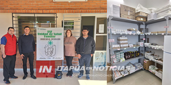 DIEGO AQUINO REALIZÓ VISITAS A UNIDADES DE SALUD FAMILIAR DE ENCARNACIÓN - Itapúa Noticias