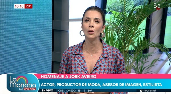 Emotivo homenaje de Vero Vega a York Aveiro: “Él merece que su legado continúe” - Unicanal