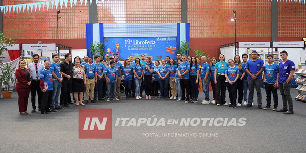 COMENZARON LAS ACTIVIDADES PREPARADAS POR LA UNAE PARA LA 19° LIBROFERIA - Itapúa Noticias