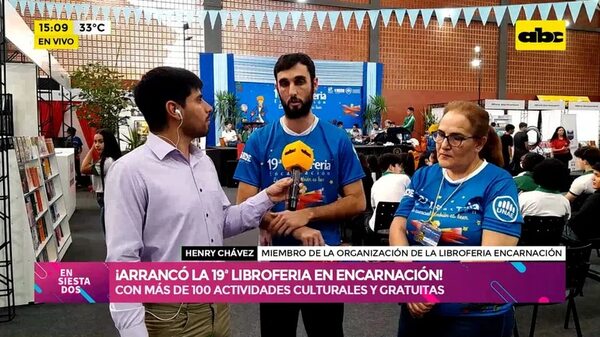 Video: ¡Arranca la 19ª Libroferia en Encarnación! - Ensiestados - ABC Color