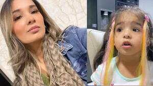 [VIDEO] ¡La divertida discusión de la melli de Marilina con su hija de 5 años!