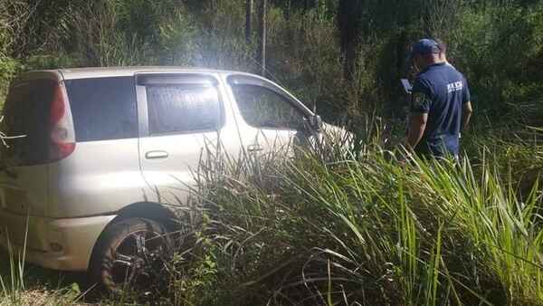 Hallan vehículo utilizado en asalto a una distribuidora en Misiones