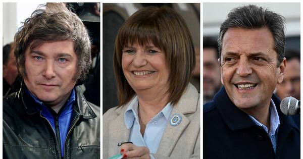 La Nación / Escrutinio final acorta distancias entre Milei, Bullrich y Massa