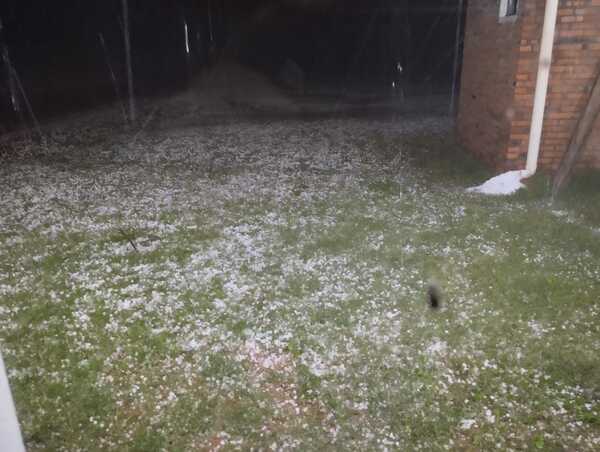 Temporal afectó a tres zonas de Acahay.