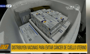 Distribuyen vacunas para evitar cáncer de cuello uterino | Telefuturo