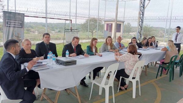 Visita de control y monitoreo a Penitenciaría Regional de Coronel Oviedo