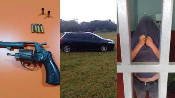 Policía aprehende a ebrio que efectuó disparos en Obligado