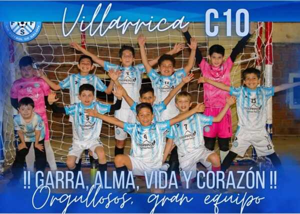 Futbol de Salón: La C10 culminó la ronda de manera invicta.