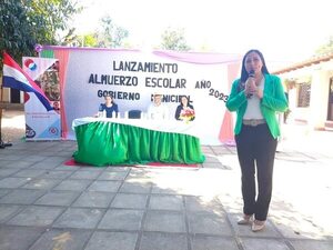 Escolares que estudian en la modalidad de jornada extendida reciben el almuerzo en Quyquyhó y Sapucái - Nacionales - ABC Color
