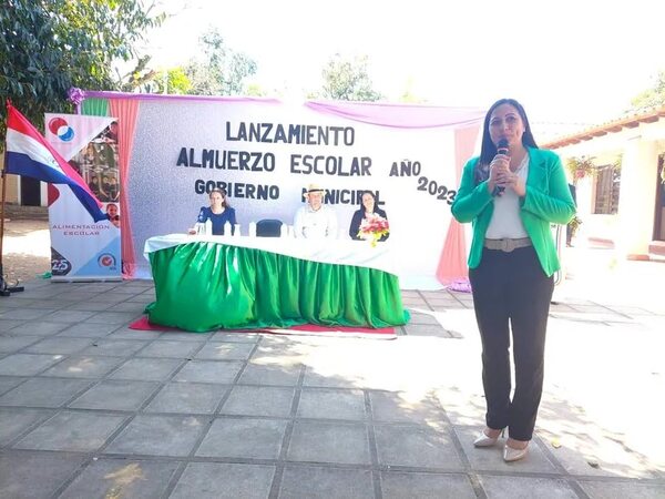 Escolares que estudian en la modalidad de jornada extendida reciben el almuerzo en Quyquyhó y Sapucái - Nacionales - ABC Color