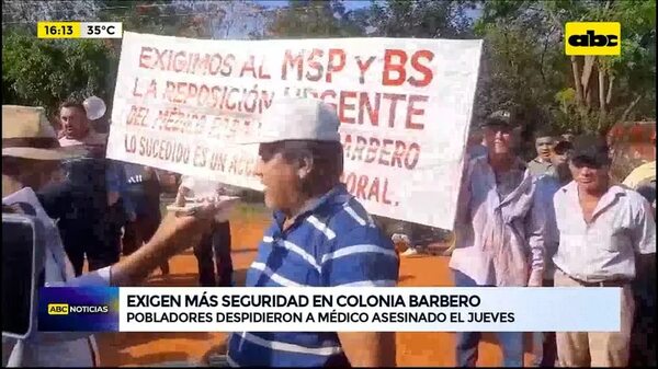 Video: exigen más seguridad en Colonia Barbero - ABC Noticias - ABC Color
