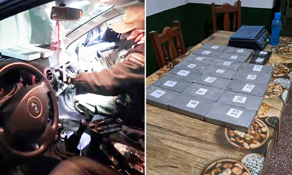Boliviano llevaba 21 kilos de cocaína oculta en el doble fondo de un vehículo en Argentina
