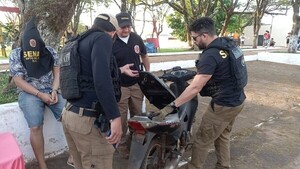 Senad detiene a varios microtraficantes en Capitán Bado