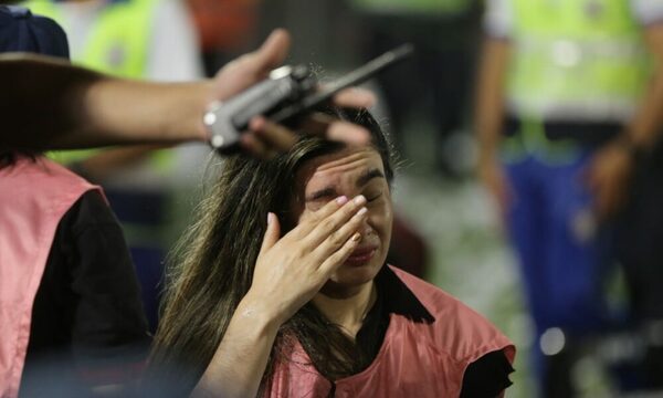 Condenan incidente ocurrido en el partido entre Olimpia y Fluminense