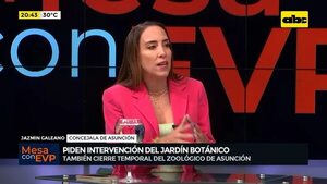 Video: Solicitan intervención del Jardín Botánico y el cierre temporal del Zoológico de Asunción - Mesa de Periodistas - ABC Color