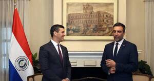 La Nación / Peña conversó sobre inversiones extranjeras con embajador británico