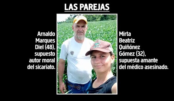 Brasileño llamó un día antes del crimen a la novia del médico asesinado en Barbero - Policiales - ABC Color