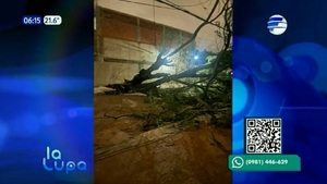 Temporal afectó a varias zonas de Central - Noticias Paraguay