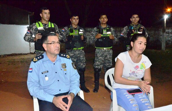 Vecinos y policías acuerdan combatir inseguridad en Luque •