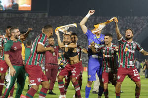 La foto de Fluminense que molestó a los olimpistas