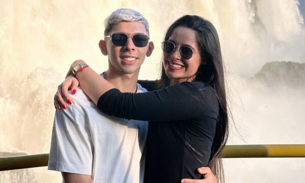 Novia de Julio Enciso conoció el mar del Brighton