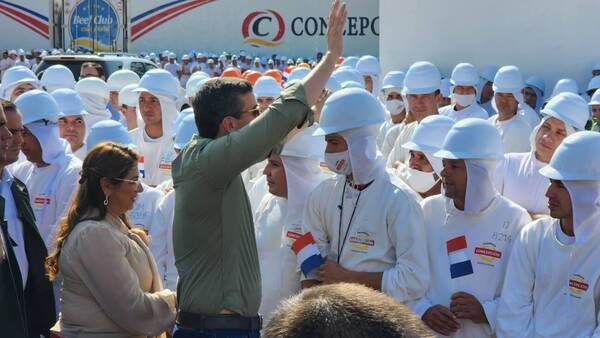 El presidente participó de la inauguración de la Expo Norte en Concepción