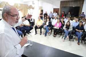 Intendentes de Alto Paraná exponen problemática de sus distritos ante el director Itaipú - La Clave