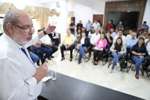 Intendentes y autoridades del Alto Paraná se reunieron con autoridades de Itaipu