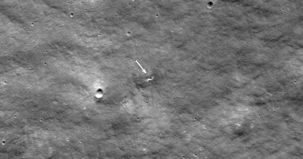 La Nación / Revelan cráter en la Luna donde impactó sonda rusa